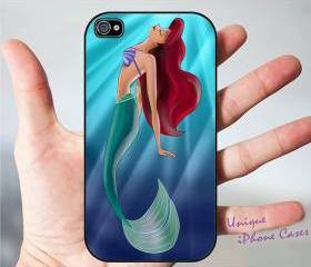 ariel little mermaid 2 for iPhone 4-4s, iPhone 5, Samsung S3, S2